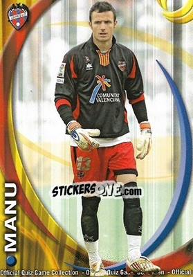 Sticker Manu - Campeonato Nacional De Liga 2010-2011 n. 517a - Mundicromo
