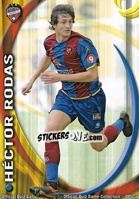 Sticker Hector Rodas - Campeonato Nacional De Liga 2010-2011 n. 519 - Mundicromo