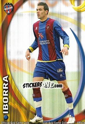 Sticker Iborra - Campeonato Nacional De Liga 2010-2011 n. 529 - Mundicromo