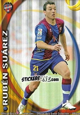 Cromo Ruben Suarez - Campeonato Nacional De Liga 2010-2011 n. 531 - Mundicromo