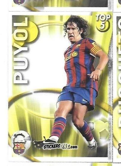 Cromo Puyol - Campeonato Nacional De Liga 2010-2011 n. 568 - Mundicromo