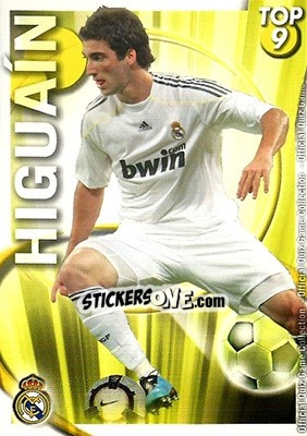 Sticker Higuain - Campeonato Nacional De Liga 2010-2011 n. 623 - Mundicromo