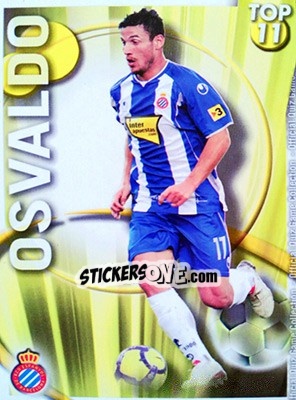 Sticker Pablo Osvaldo - Campeonato Nacional De Liga 2010-2011 n. 634 - Mundicromo