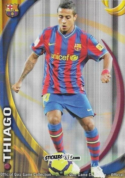 Cromo Thiago Alcántara - Campeonato Nacional De Liga 2010-2011 n. 667 - Mundicromo