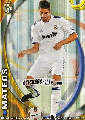 Cromo Mateos - Campeonato Nacional De Liga 2010-2011 n. 670 - Mundicromo