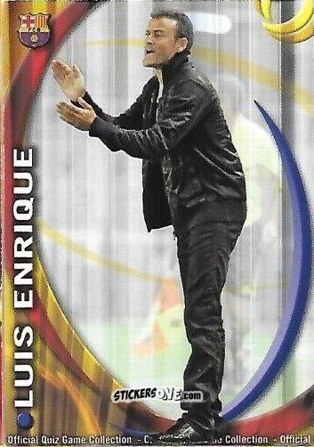 Cromo Luis Enrique - Campeonato Nacional De Liga 2010-2011 n. 1134 - Mundicromo