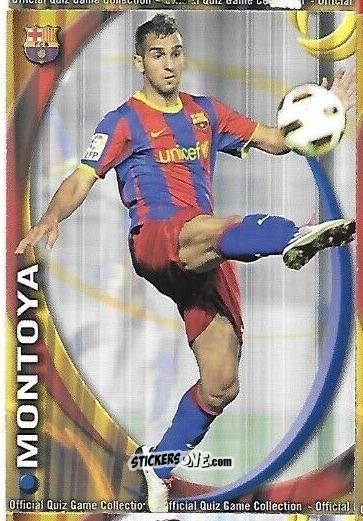 Sticker Montoya - Campeonato Nacional De Liga 2010-2011 n. 1138 - Mundicromo