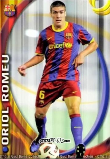 Sticker Oriol Romeu - Campeonato Nacional De Liga 2010-2011 n. 1143 - Mundicromo