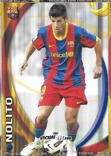 Figurina Nolito - Campeonato Nacional De Liga 2010-2011 n. 1149 - Mundicromo