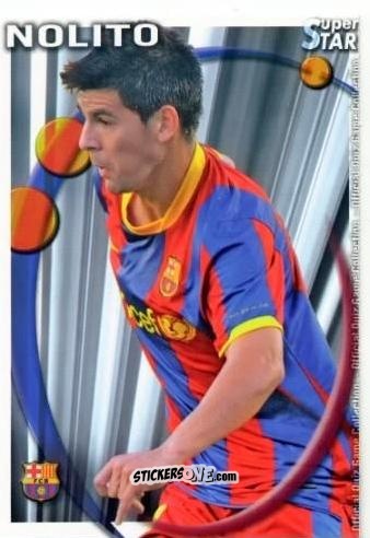 Figurina Nolito - Campeonato Nacional De Liga 2010-2011 n. 1152 - Mundicromo
