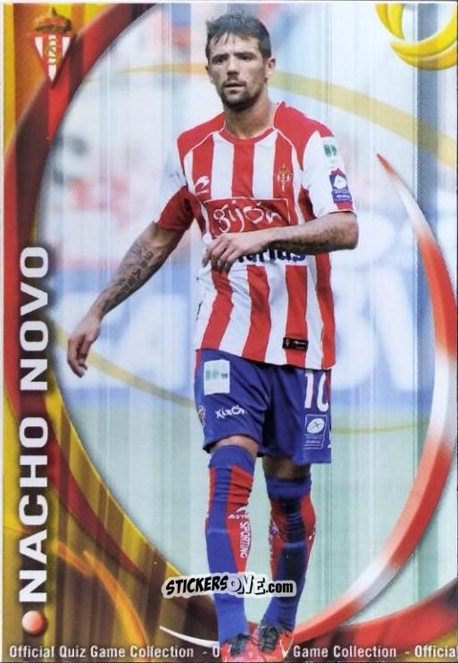 Sticker Nacho Novo - Campeonato Nacional De Liga 2010-2011 n. 1186 - Mundicromo