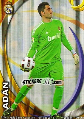 Figurina Adán - Campeonato Nacional De Liga 2010-2011 n. 1279 - Mundicromo
