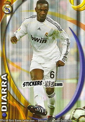 Figurina Mahamadou Diarrá - Campeonato Nacional De Liga 2010-2011 n. 1281 - Mundicromo