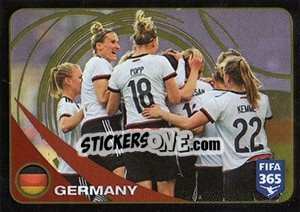 Sticker Germany - FIFA 365: 2016-2017. South America - Panini