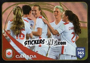 Sticker Canada - FIFA 365: 2016-2017. South America - Panini