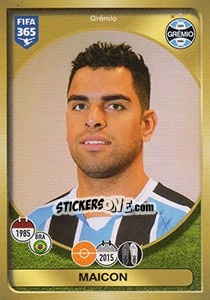 Sticker Maicon - FIFA 365: 2016-2017. South America n. 305 - Panini