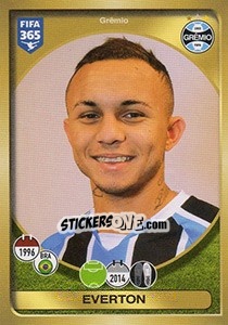 Sticker Everton - FIFA 365: 2016-2017. South America n. 309 - Panini