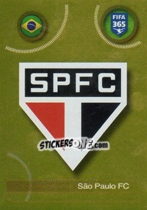 Sticker São Paulo FC logo - FIFA 365: 2016-2017. South America - Panini