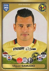 Cromo Miguel Samudio - FIFA 365: 2016-2017. South America - Panini