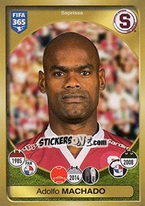 Sticker Adolfo Machado - FIFA 365: 2016-2017. South America n. 62 - Panini