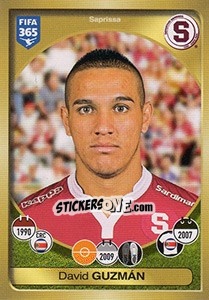 Sticker David Guzmán - FIFA 365: 2016-2017. South America n. 70 - Panini