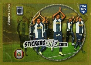 Sticker Alianza Lima team - FIFA 365: 2016-2017. South America - Panini