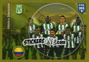 Sticker Atlético Nacional team - FIFA 365: 2016-2017. South America - Panini