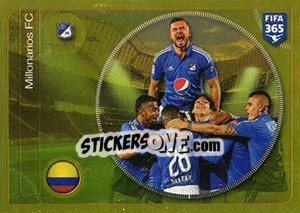 Sticker Millonarios FC team - FIFA 365: 2016-2017. South America n. 138 - Panini