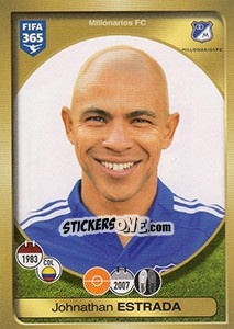 Sticker Johnathan Estrada - FIFA 365: 2016-2017. South America - Panini