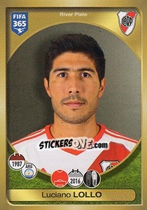 Cromo Luciano Lollo - FIFA 365: 2016-2017. South America - Panini