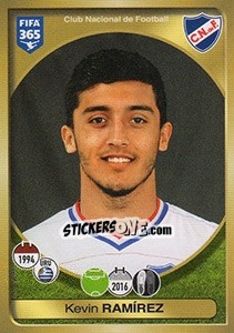 Cromo Kevin Ramírez - FIFA 365: 2016-2017. South America - Panini