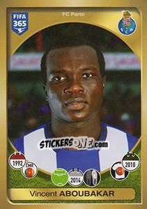 Sticker Vincent Aboubakar - FIFA 365: 2016-2017. South America n. 337 - Panini