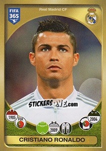 Sticker Cristiano Ronaldo - FIFA 365: 2016-2017. South America n. 407 - Panini