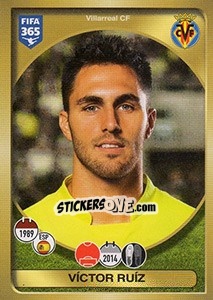 Sticker Víctor Ruíz - FIFA 365: 2016-2017. South America - Panini