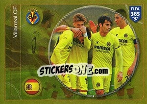 Cromo Villarreal CF team - FIFA 365: 2016-2017. South America - Panini