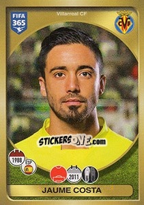 Sticker Jaume Costa - FIFA 365: 2016-2017. South America - Panini