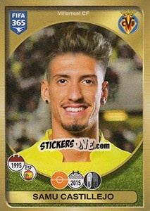 Figurina Samu Castillejo - FIFA 365: 2016-2017. South America - Panini