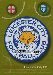 Sticker Leicester City FC logo - FIFA 365: 2016-2017. South America - Panini