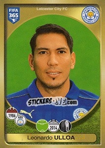 Sticker Leonardo Ulloa - FIFA 365: 2016-2017. South America - Panini