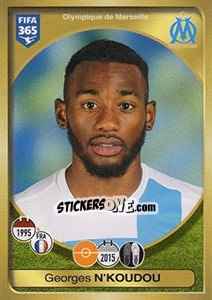 Cromo Georges N'Koudou - FIFA 365: 2016-2017. South America - Panini