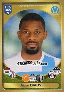 Sticker Abou Diaby - FIFA 365: 2016-2017. South America - Panini