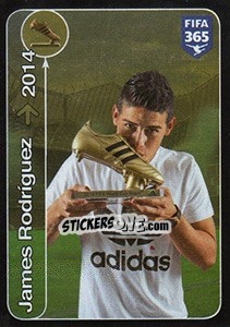 Sticker James Rodríguez (Real Madrid CF) - FIFA 365: 2016-2017. South America n. 467 - Panini