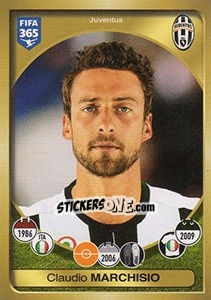 Sticker Claudio Marchisio - FIFA 365: 2016-2017. South America n. 496 - Panini