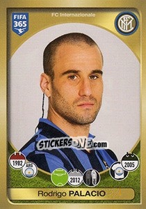 Cromo Rodrigo Palacio - FIFA 365: 2016-2017. South America - Panini