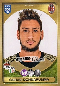 Sticker Gianluigi Donnarumma - FIFA 365: 2016-2017. South America n. 516 - Panini