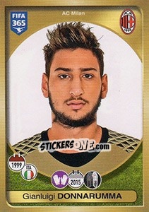 Cromo Gianluigi Donnarumma - FIFA 365: 2016-2017. South America - Panini