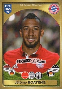 Sticker Jérôme Boateng - FIFA 365: 2016-2017. South America n. 532 - Panini