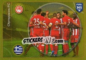 Figurina Olympiacos FC team - FIFA 365: 2016-2017. South America - Panini