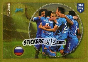 Sticker FC Zenit team - FIFA 365: 2016-2017. South America - Panini