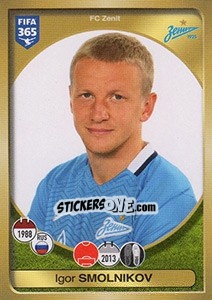 Sticker Igor Smolnikov - FIFA 365: 2016-2017. South America n. 604 - Panini